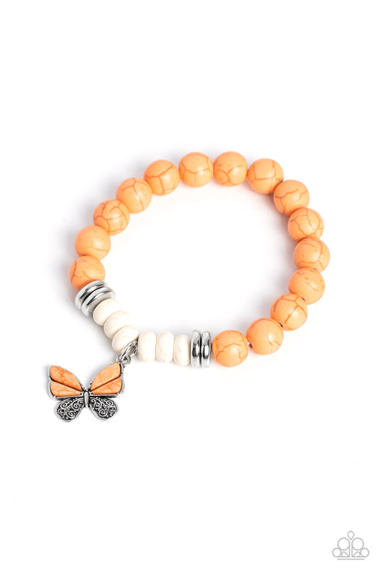 Bold Butterfly - Orange 0203