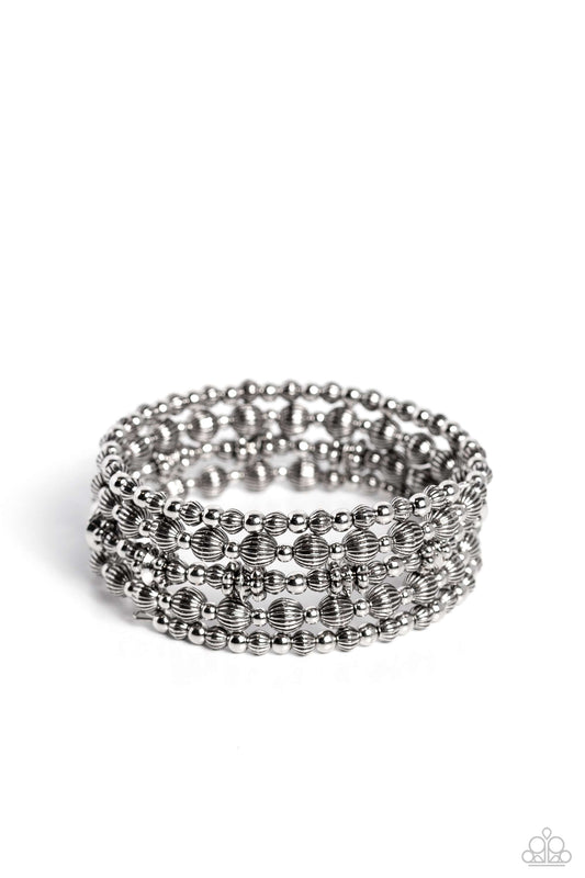 Striped Stack - Silver 0247