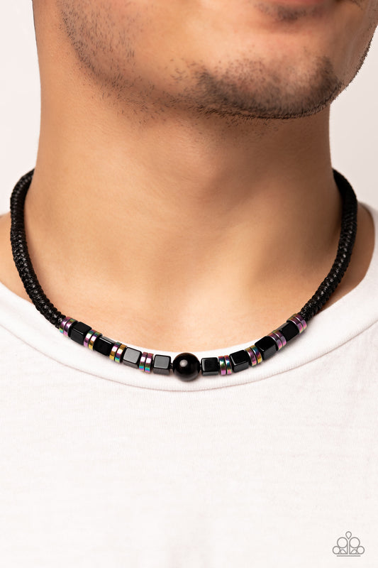 Oil Spill Orbit - Black 0215
