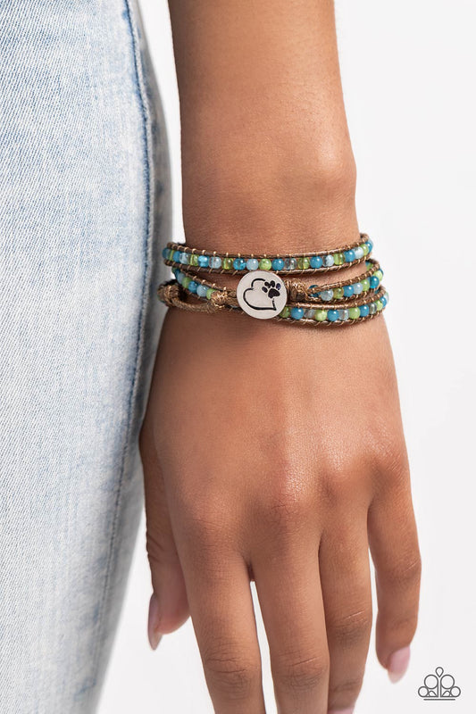 PAW-sitive Thinking - Blue 0285