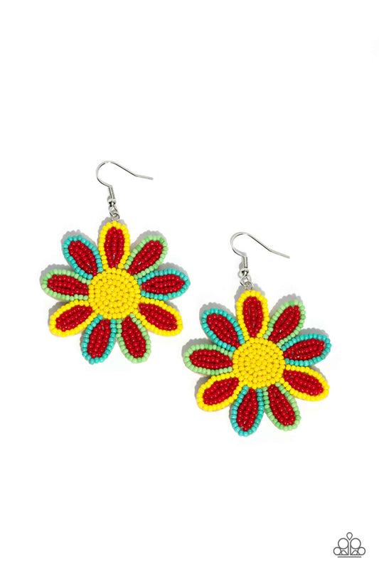 Decorated Daisies - Red 0284