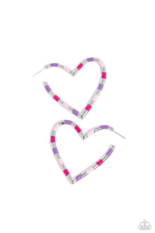 Striped Sweethearts - Pink 0262
