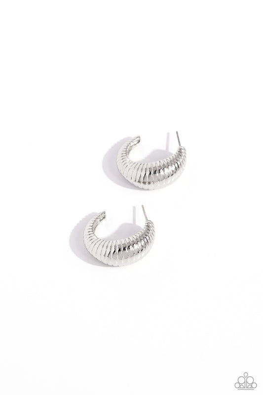 Textured Tenure - Silver 0267