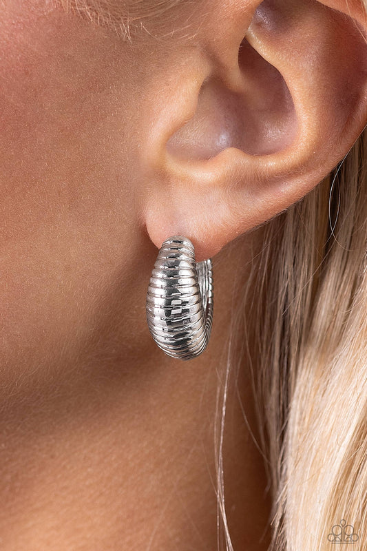 Textured Tenure - Silver 0267