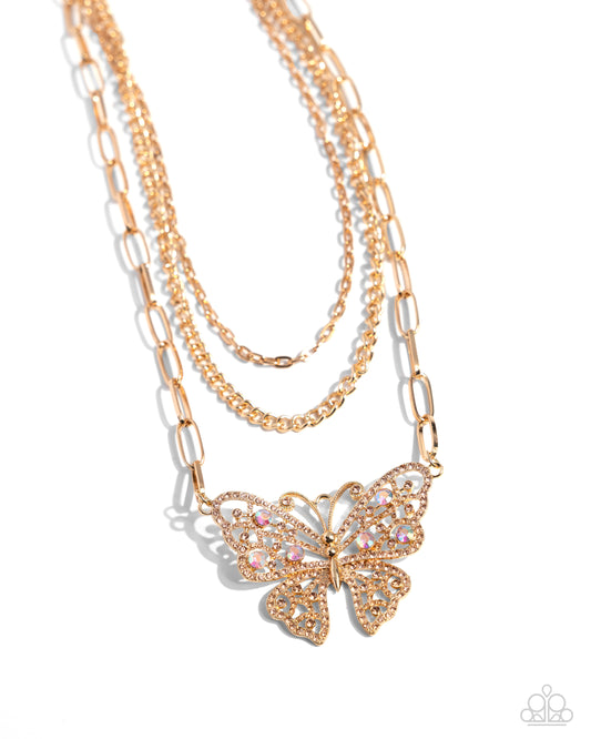 Winged Wonder - Gold 0362
