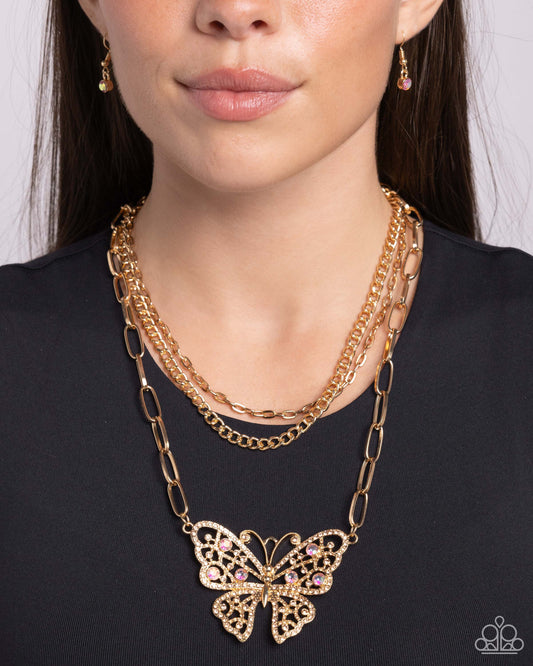 Winged Wonder - Gold 0362