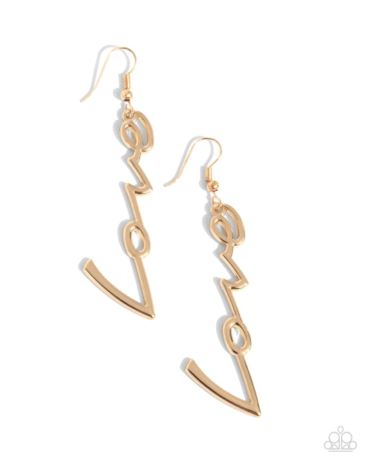 Light-Catching Letters - Gold 0366